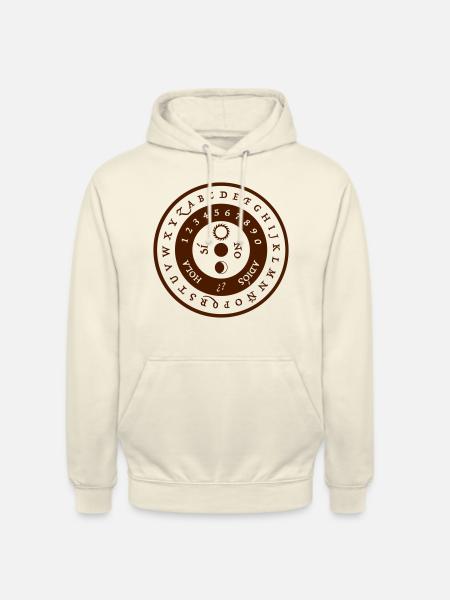 Ouija-Brett auf Spanisch - Unisex Hoodie - Vanille-Milchshake