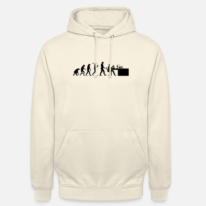 Chemie Evolution Chemiker Geschenk - Unisex Hoodie - Vanille-Milchshake