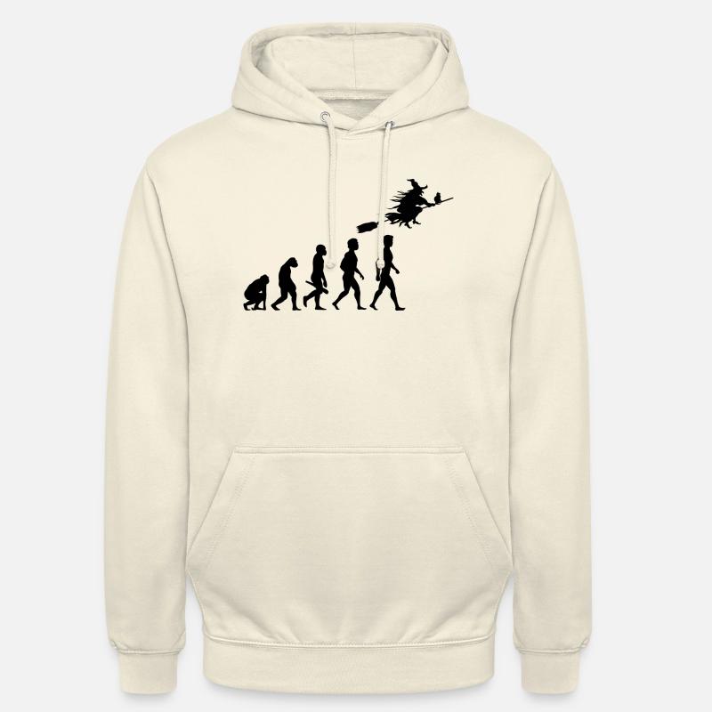 witch witch witch broom witch magic magic4 - Unisex Hoodie - vanilla