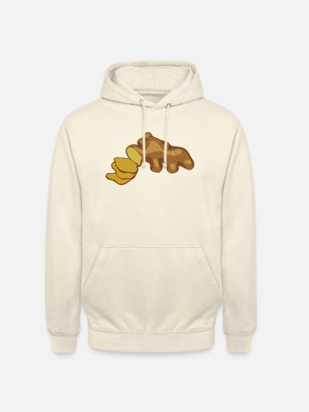 ginger ginger veggie gemuese vegetable1 - Unisex Hoodie - vanilla
