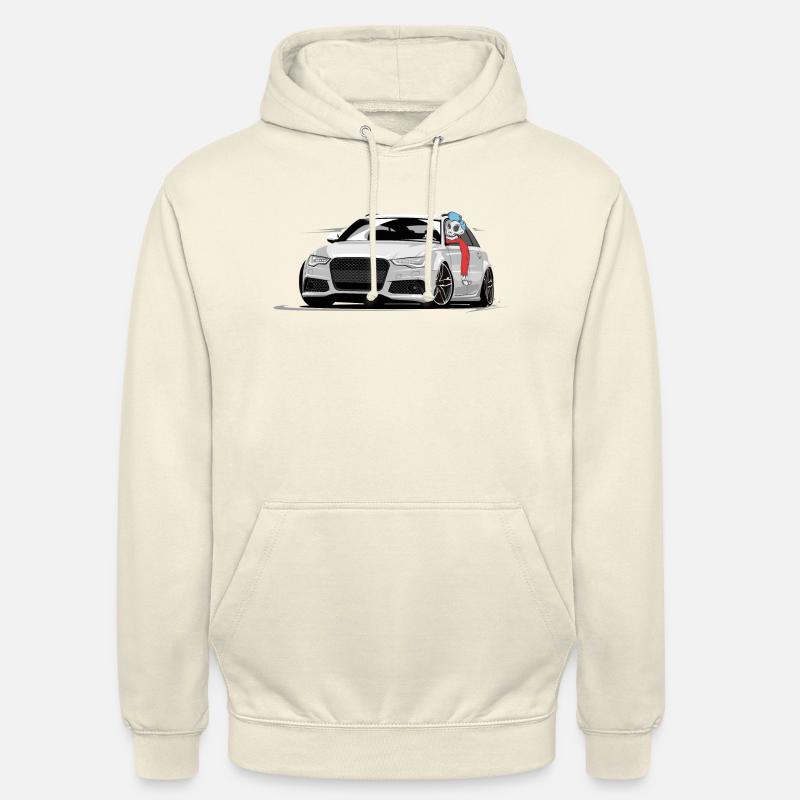 RS6 C7 A6 4G Skulldriver - Sweat-shirt à capuche unisexe - vanille
