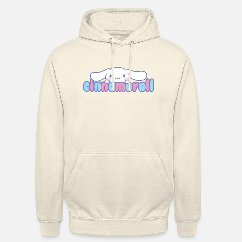 Cinnamoroll Regarde Par-dessus L'inscription - Sweat-shirt à capuche unisexe - vanille