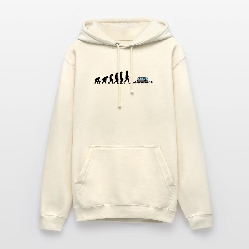Dameuse noire Dameuse Evolution Sweat-shirt à capuche unisexe