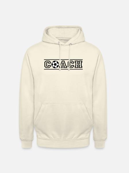 Fußball Coach - Unisex Hoodie - Vanille-Milchshake