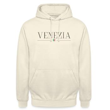 Venedig Venezia Italia Italien - Unisex Hoodie - Vanille-Milchshake - Vorne - Alina (178cm) & Michal (187cm)
