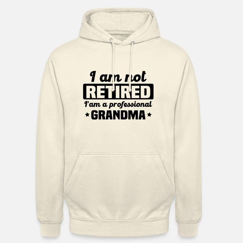 Ich bin eine professionelle Großmutter - Unisex Hoodie - Vanille-Milchshake