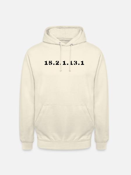"Obama" in Zahlen - Unisex Hoodie - Vanille-Milchshake