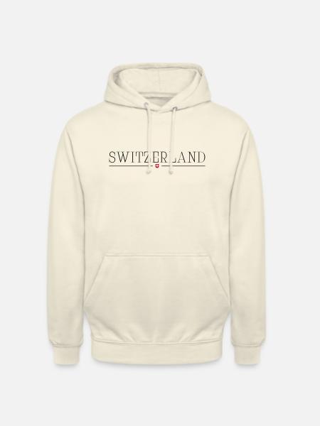Schweiz Switzerland - Unisex Hoodie - vanilla