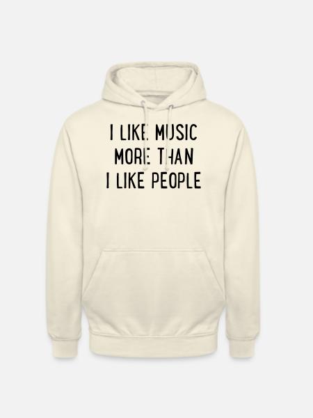 Music - Unisex Hoodie - vanilla