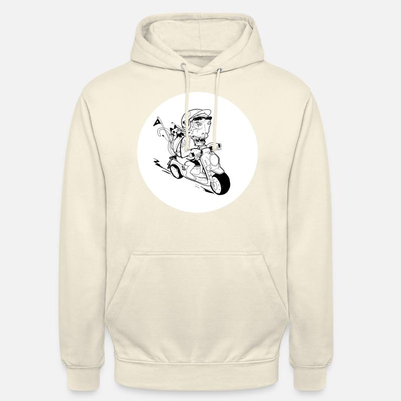 monkey scooter - Sweat-shirt à capuche unisexe - undefined