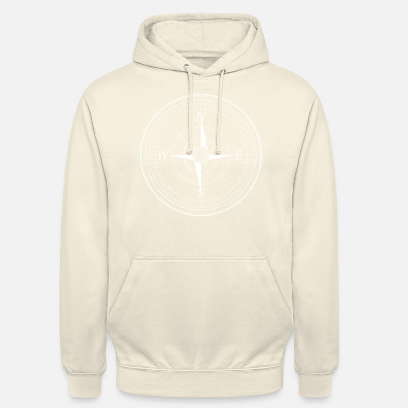 True North Compass - Unisex Hoodie - vanilla