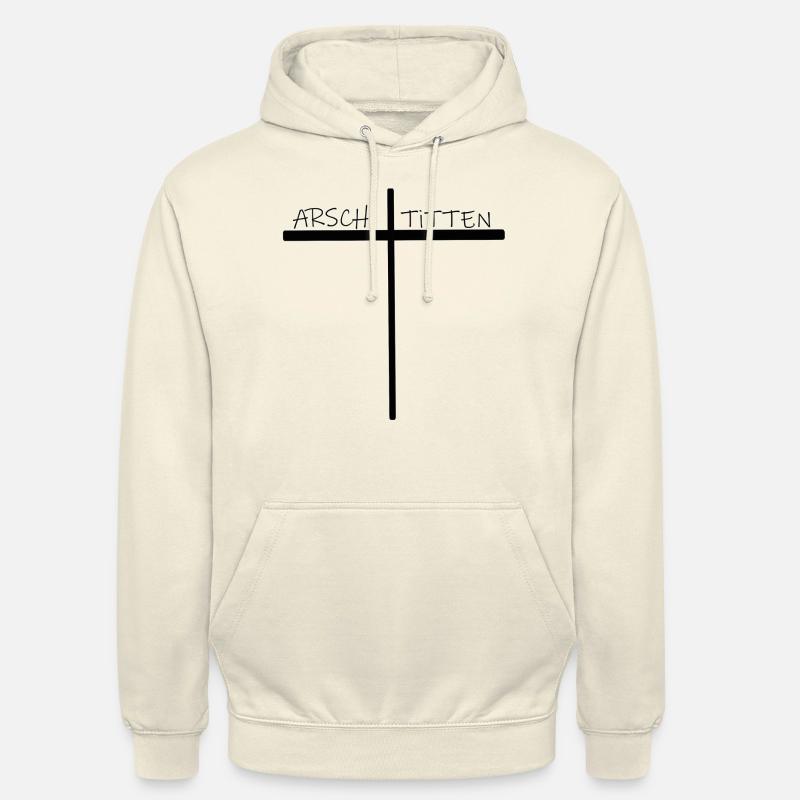 Arsch oder Titten Unisex Hoodie