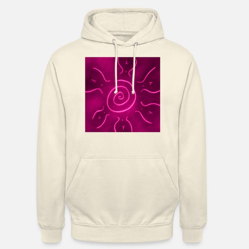 SOLEIL ROSE - Sweat-shirt à capuche unisexe - undefined