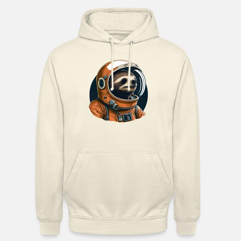 Astronaute paresseux dans l’espace - Sweat-shirt à capuche unisexe - undefined