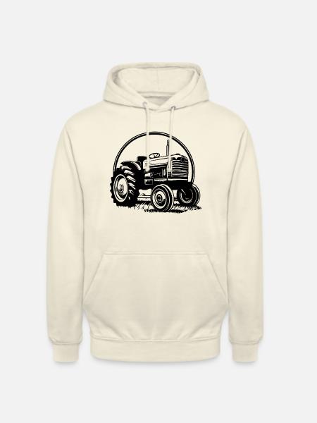 Traktor - Unisex Hoodie - Vanille-Milchshake