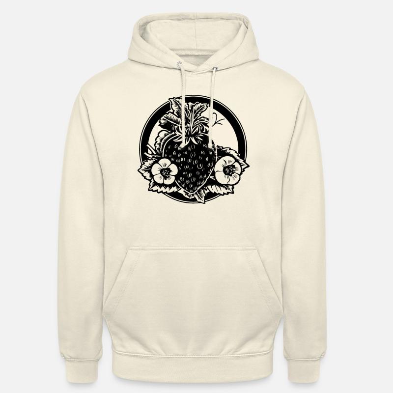 Fraise Fruit Fruit - Sweat-shirt à capuche unisexe - vanille