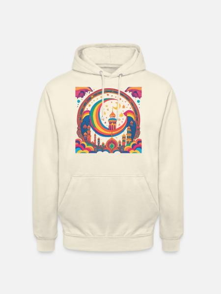 Ramadan Gift Eid Mubarak Islam Allah Muslim - Unisex Hoodie - vanilla