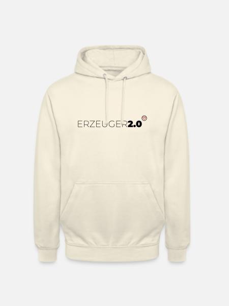 Erzeuger 2 0 - Unisex Hoodie - Vanille-Milchshake