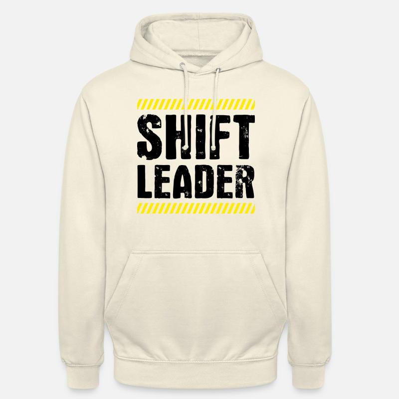 Shiftleader Schichtleitung Chef - Unisex Hoodie - Vanille-Milchshake