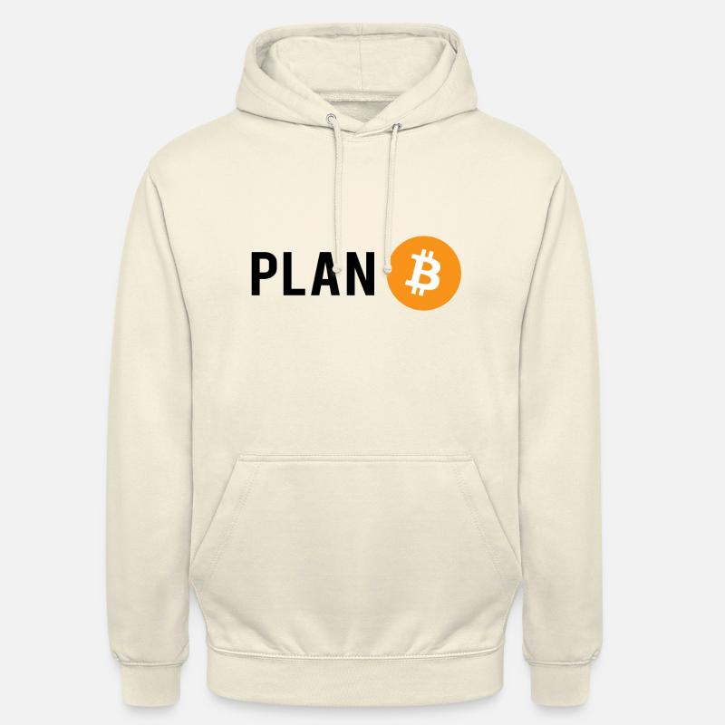 Plan B - Plan Bitcoin - Unisex Hoodie - Vanille-Milchshake