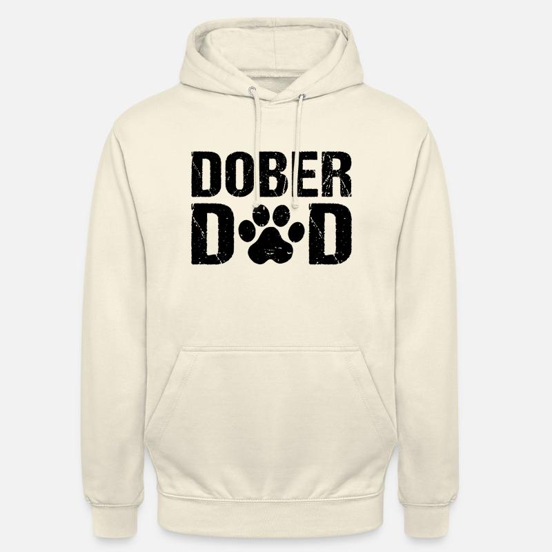 Dober Dad Dobermann Hunde - Unisex Hoodie - Vanille-Milchshake