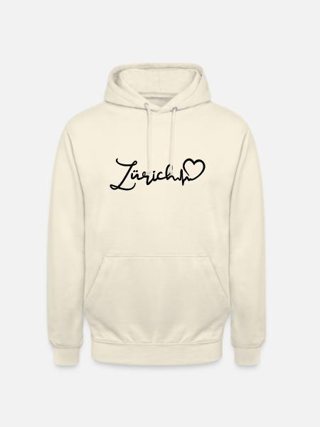 Zurich Heartbeat - Unisex Hoodie - vanilla