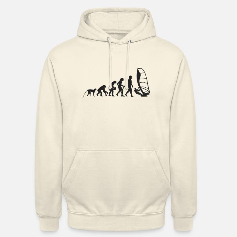 Evolution Windsurfing - Unisex Hoodie - Vanille-Milchshake