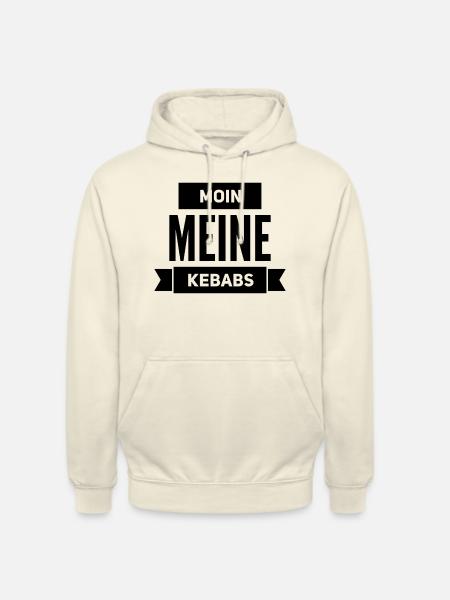 Moin meine Kebabs - Unisex Hoodie - Vanille-Milchshake
