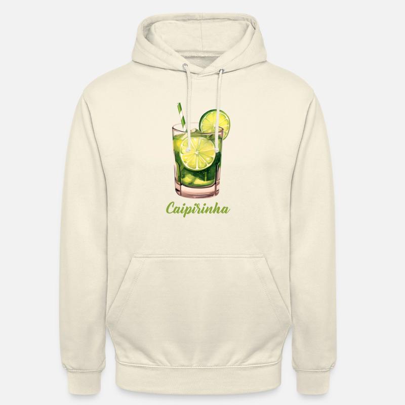 Caipirinha Cocktail Long Drink - Sweat-shirt à capuche unisexe - vanille