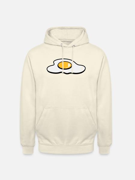 A fried egg - Unisex Hoodie - vanilla