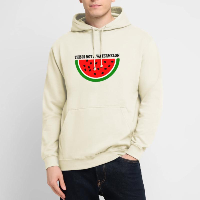 Pastèque Sweat-shirt à capuche unisexe
