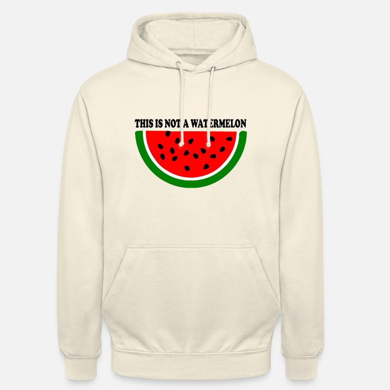 Pastèque - Sweat-shirt à capuche unisexe - vanille