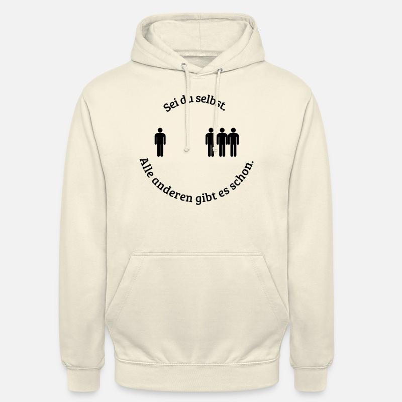 Sei du selbst - Unisex Hoodie - Vanille-Milchshake