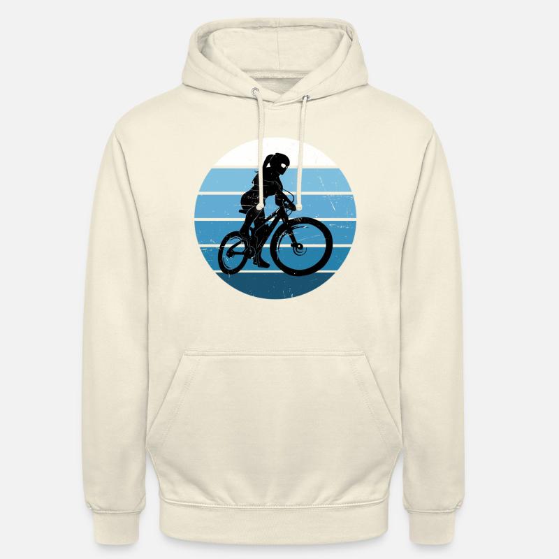 Cyclisme Cyclisme Cyclisme VTT - Sweat-shirt à capuche unisexe - vanille