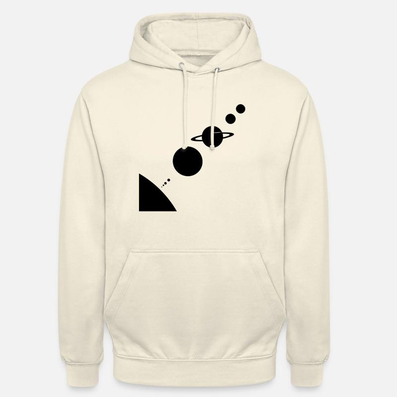 Sonnensystem - Unisex Hoodie - Vanille-Milchshake