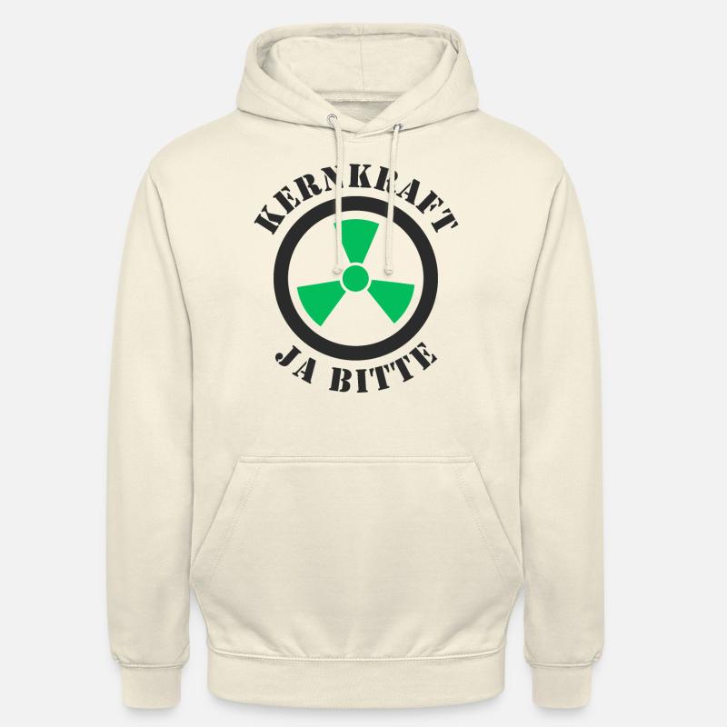 Kernkraft, Ja bitte - Unisex Hoodie - Vanille-Milchshake