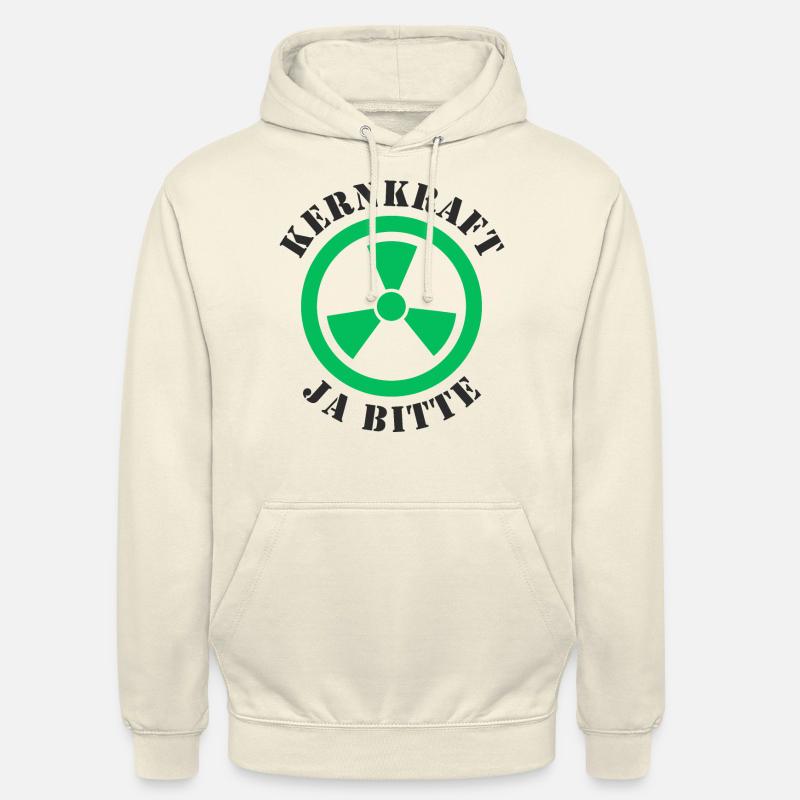 Nuclear Power, Yes Please - Unisex Hoodie - vanilla