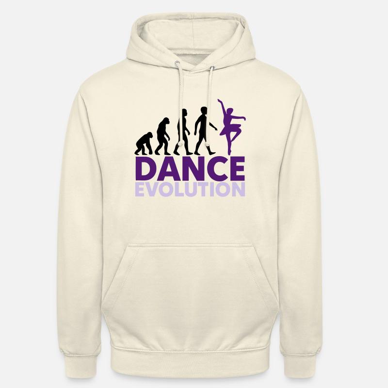 Danse Evolution Danseuse de Ballet - Sweat-shirt à capuche unisexe - vanille