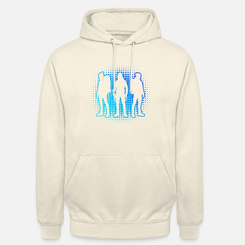 Escalade Grimpeurs Escalade Bloc - Sweat-shirt à capuche unisexe - vanille