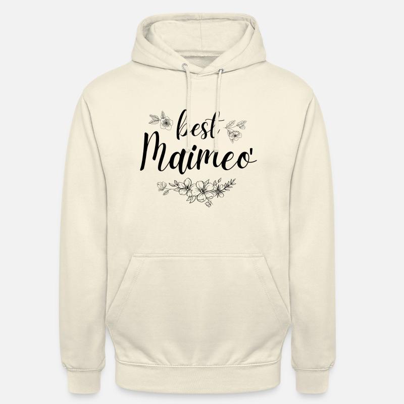 Meilleur Maimeo. Cadeau Maimeo - Sweat-shirt à capuche unisexe - vanille
