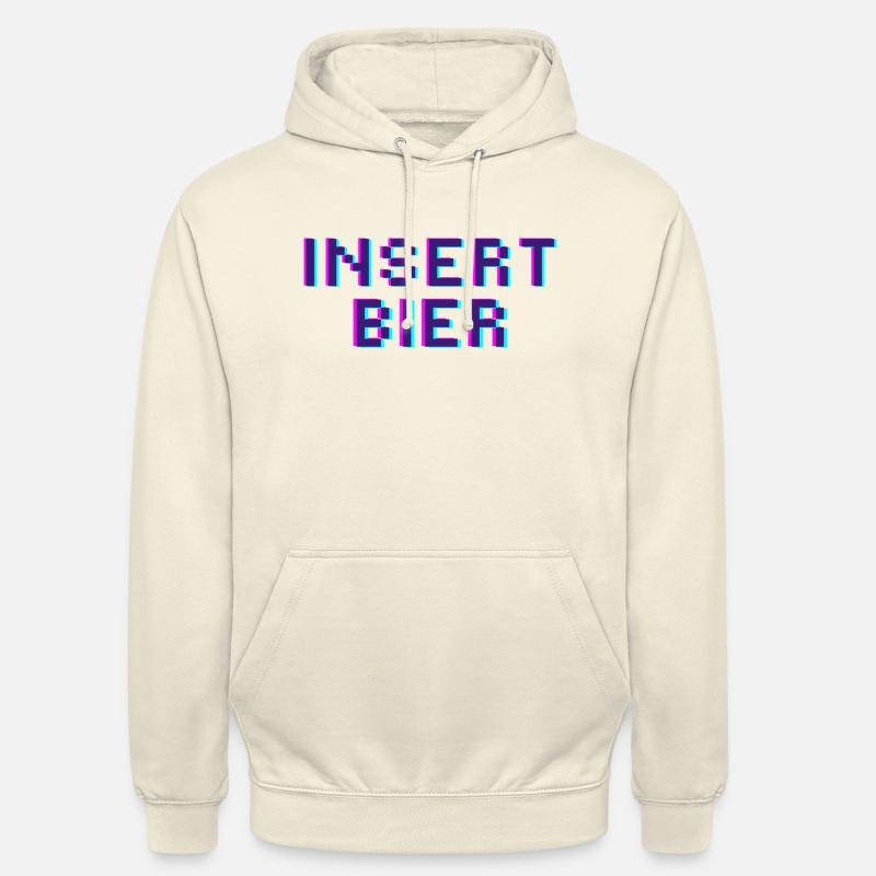 Insert Bier - Unisex Hoodie - Vanille-Milchshake