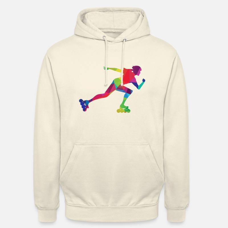 Inline Skate & Rollschuh - Unisex Hoodie - Vanille-Milchshake