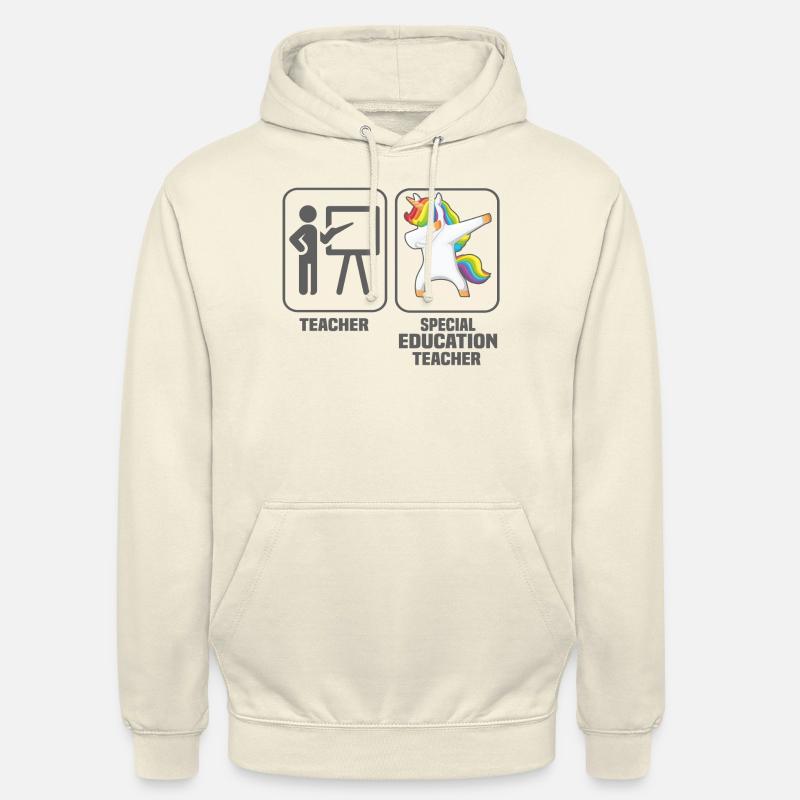 ENSEIGNANT ENSEIGNANT SPECIAL ENSEIGNANT - Sweat-shirt à capuche unisexe - vanille