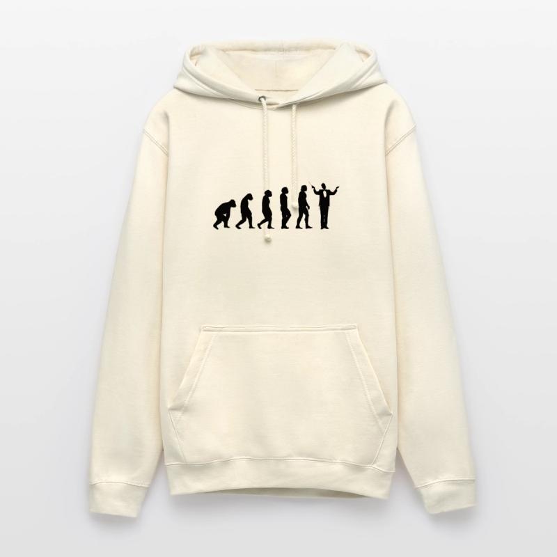 Dirigenten Evolution Musik Musiker Band Dirigent Unisex Hoodie