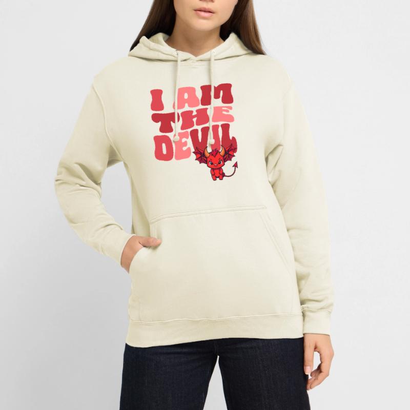 Devil Little Devil Devil Devil Woman Devil Guy Unisex Hoodie