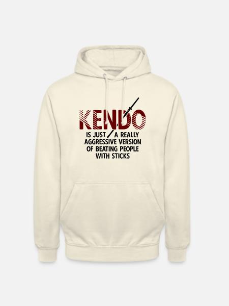 Japanischer Schwertkampf Kendo - Unisex Hoodie - Vanille-Milchshake
