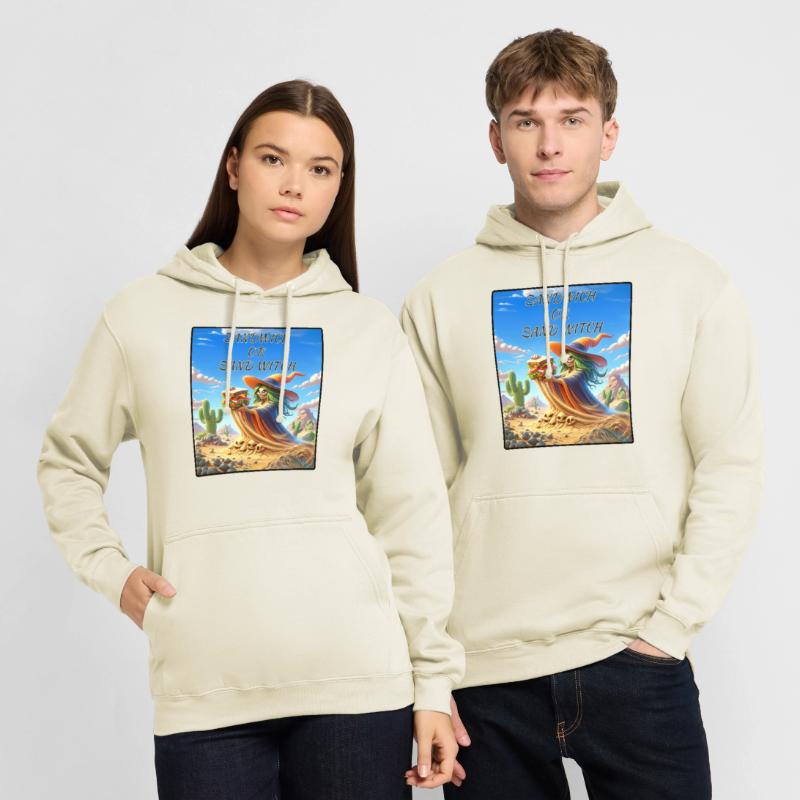 Sandwich oder Sand Witch Fun Confusion Hemd Unisex Hoodie