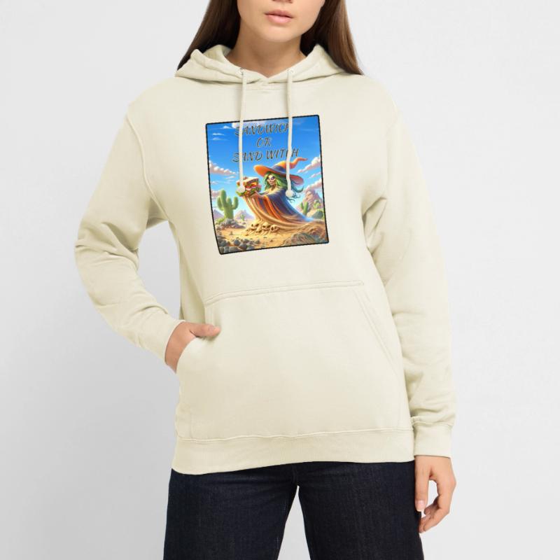 Sandwich oder Sand Witch Fun Confusion Hemd Unisex Hoodie