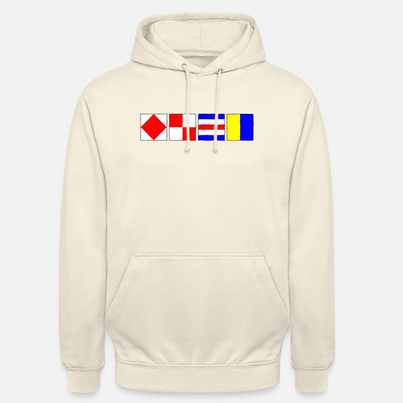FoxtrottUniformCharlieKilo Plain - Unisex Hoodie - Vanille-Milchshake
