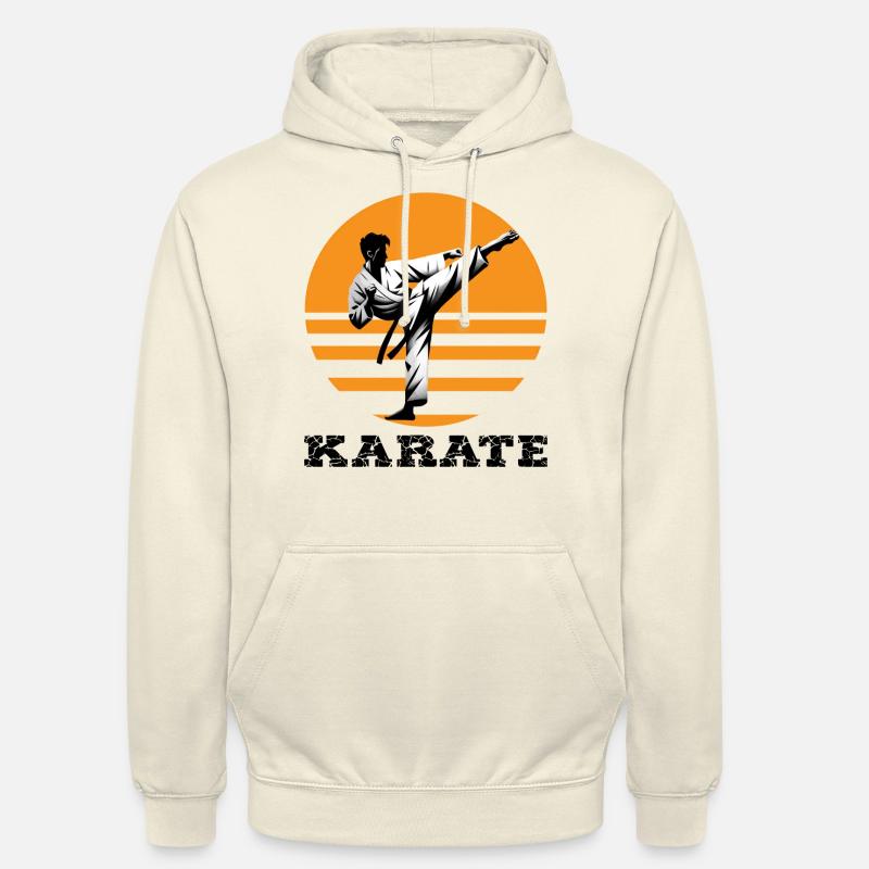 Karate - Hættetrøje unisex - vaniljemilkshake